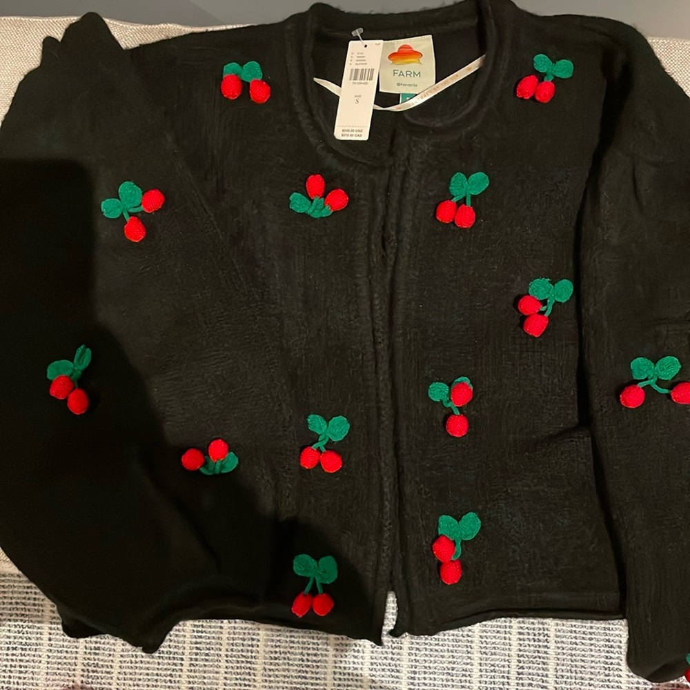 Anthropologie sweater. Farm rio